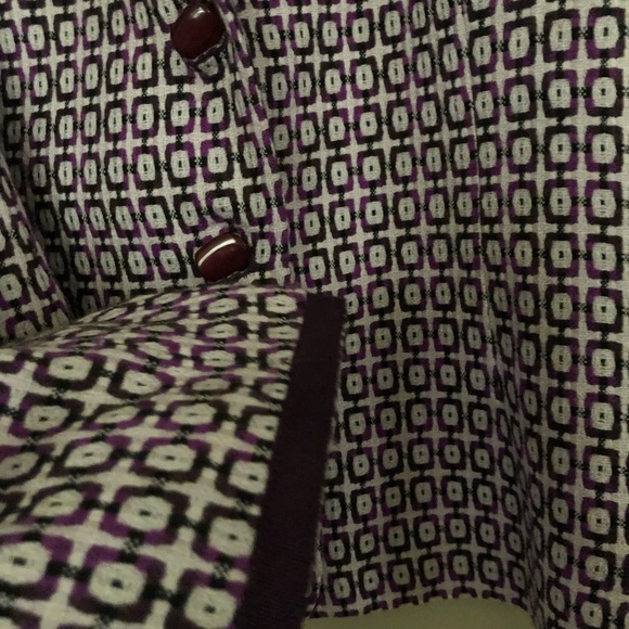 SAG HARBOR Vintage Abstract Pattern Blazer - Picture 7 of 7